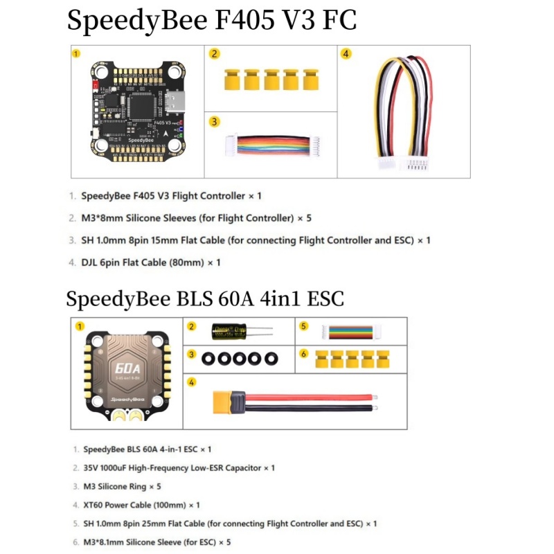 SpeedyBee F4 F405 V4 55A BLS 3 – Speedybee F405 V4 Bls 55A Stack recenzja i cena