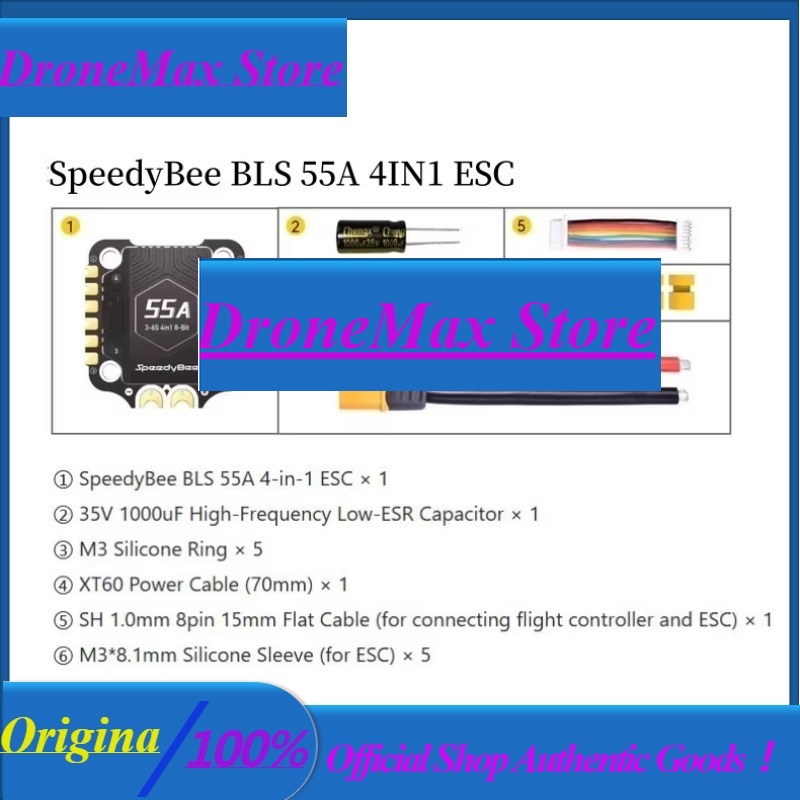 DroMa1pcs/lot NOWY Speedybee F – Speedybee F405 V4 Bls 55A Stack recenzja i cena