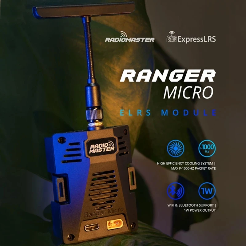 Zestaw modułów RadioMaster Ran – Radiomaster Ranger 2.4Ghz Elrs Module recenzja i cena